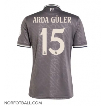 Billige Fotballdrakt Real Madrid Arda Guler #15 Replika Tredjedrakt 2024-25 Kortermet
